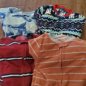 Bundle 4 Fleece Pajamas Carter's- 5T